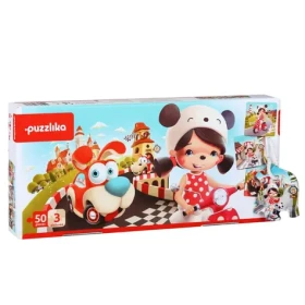 Puzzlika 13081 Šťastné příběhy 3 v 1 - puzzle 3 obrázky