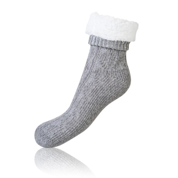 Teplé ponožky WARM SOCKS šedá model 18896559 Bellinda Velikost: