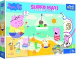 Trefl Puzzle Prasátko Peppa super maxi 24 dílků - oboustranné - Trefl