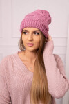 Dámská čepice Nastia K373 tmavě růžová UNI