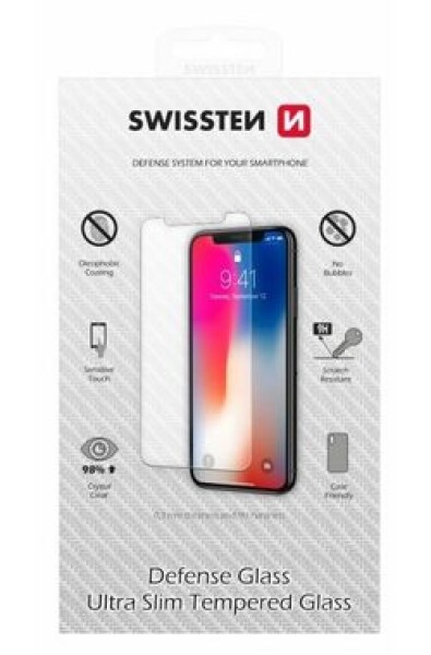 SWISSTEN Ochranné temperované sklo 2.5D pro MOTOROLA E22i/E22 (74517988)