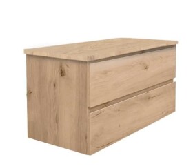 Koupelnová skříňka s dubovou krycí deskou SAT B-Way dub mat BWAY2100OAKDESK BWAY2100OAKDESK