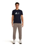 ICEBREAKER Mens Mer Core SS Tee Canoe Companions, Midnight Navy velikost: XXL