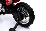Mamido Dětská elektrická motorka Cross Force červená