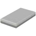 Bopla ELEGANT EG 2030 32203002 elektronická krabice 200 x 112 x 30 polystyren (EPS) šedobílá (RAL 7035) 1 ks
