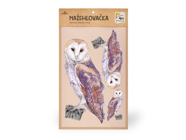 Nažehlovačka L 019 - Sova pálená