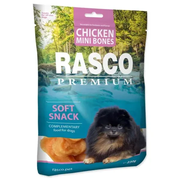 Rasco Premium mini kosti z kuřecího masa 230g (1704-17046)
