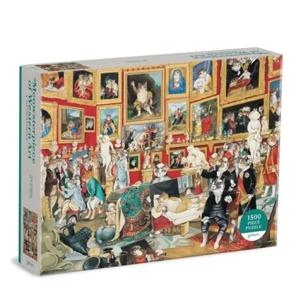 Galison Tribuna Uffizi s kočkami 1500 dílků