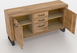 Massivo.cz Komoda Cromo 3s/2d — dub, 158,5 × 82 × 40 cm
