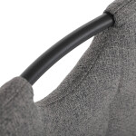 Jídelní židle, šedá, látka, DCL-V2017 GREY2