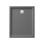 CERSANIT - Sprchová vanička obdélníková TAKO 120x90x4 šedá mat S204-037