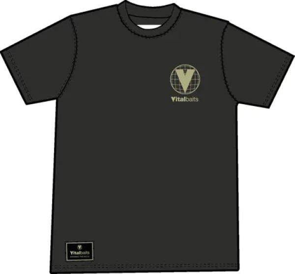 Vitalbaits Tričko Tee Green S (30-0021)