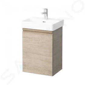 Laufen - Pro S Umyvadlová skříňka s dvířky, 415x320x580 mm, panty vlevo, světlý dub H4833010964791