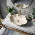 REA - Umyvadlo na desku Pearl Kallisto REA-U0619