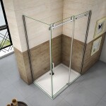 H K - Sprchový kout DIAMOND 150x100 L/P varianta SE-DIAMOND150100