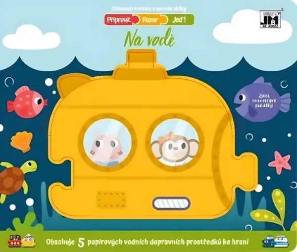 JIRI MODELS Vkládací knížka Připravit, pozor, jeď! - Na vodě