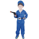 Dětský kostým Policista, e-obal, vel. S