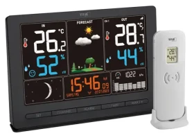TFA 35.1118.01 SEASON 2 / Meteostanice / Předpověď počasí / Rádiem řízený čas / Dosah 100 m (35.1118.01)