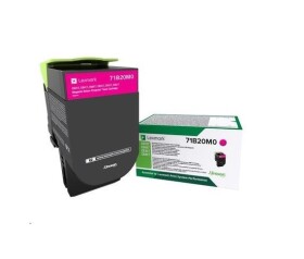 Lexmark toner pro CS/CX317, 417, 517 Magenta z programu Lexmark Return na 2 300 stran - originální EDF_421843