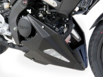 Yamaha MT-125 20-25, Xsr125 21-25 Klín pod motor - Matná černá-stříbrná mřížka