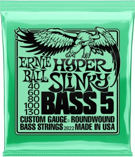 Ernie Ball 2822 Hyper Slinky Nickel Wound 5-String Bass