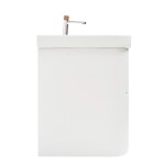 Koupelnová skříňka s umyvadlem a baterií SAT Fusion 97,5x53x45 cm bílá matná mat SATFUSION2100WMWBA SATFUSION2100WMWBA