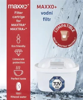 Maxxo+ filtrační vložka pro filtrační konvice / Filtrační vložka / kompatibilní s Brita Maxtra, Maxtra+ (100002104275)