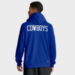 Nike Pánská mikina Dallas Cowboys NFL 2025 Sideline Vintage Alternate Hoodie Velikost: 3XL