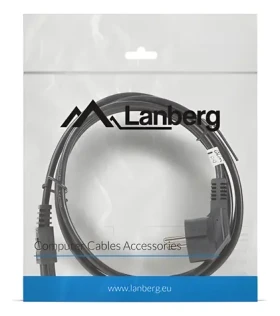 Lanberg CA-C5CA-11CC-0018-BK černá / Napájecí kabel / CEE 7/7 – C5 / 1.8 m (CA-C5CA-11CC-0018-BK)