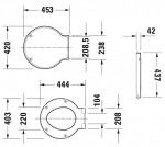 DURAVIT - Starck 1 WC sedátko, softclose, bílá 0065880099