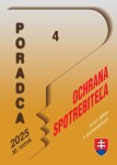 Poradca 4/2025 Zákon ochrane spotrebiteľa nový Zákon komentárom