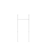 Teleskopický rám pro závěsy a dělení prostoru Umbra ANYWHERE - bílý