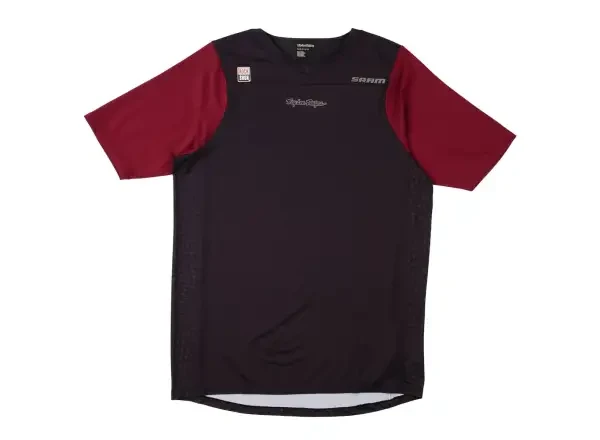 Troy Lee Designs x SRAM Skyline pánsý dres krátký rukáv Radioscape Black/Berry vel. L