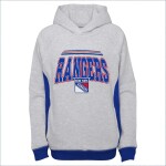 Outerstuff Dětská Mikina New York Rangers Power Play Raglan Pullover Velikost: Dětské let)