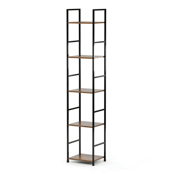 Regál, mdf, hnědá, GD-215 OLW