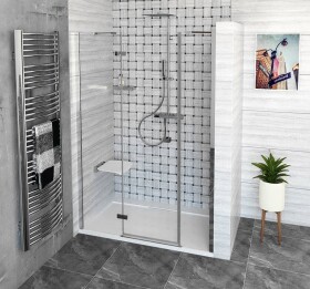 POLYSAN - FORTIS LINE sprchové dveře do niky trojdílné 1500, čiré sklo, levé FL1515L