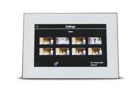 EOS EmoTouch 3, řídící jednotka pro suchou i vlhkou saunu, bílá CFSEOS6505L