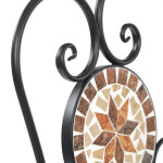 Zahradní set, kov, keramická mozaika, US1600 SET