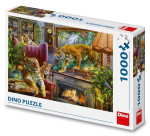 Puzzle Z obrazu: Tygři 1000 dílků