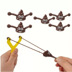 Ptakoviny.cz Prak s hovínkem 5ks