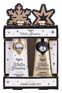 Sada péče o ruce Winter Glamour s pilníkem na nehty Vanilka a pižmo 2x30ml