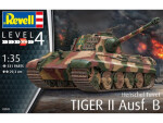 Revell Pz.Kpfw.VI Ausf.B Tiger II Königstiger věž Henschel Plastic ModelKit tank 03249 1:35