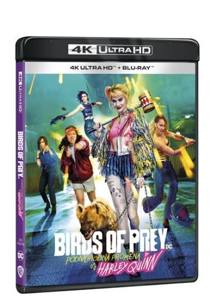 Birds of Prey/Podivuhodná proměna Harley Quinn 4K Ultra HD + Blu-ray