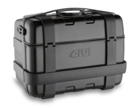 Trk46B kufr Givi Trekker černý s černým hliníkovým víkem (Monokey), objem 46 ltr.