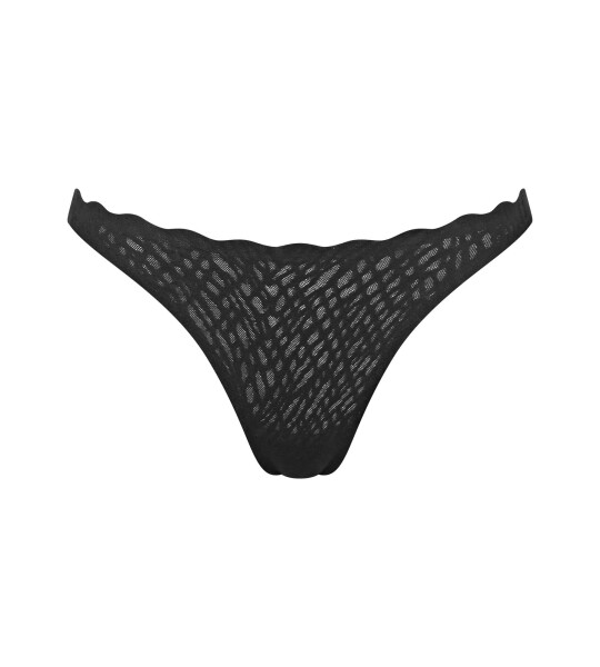 Dámská tanga ZERO Feel Bliss String - BLACK - černé 0004 - SLOGGI BLACK XXL