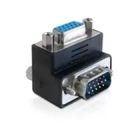 Delock adaptér VGA samec - samice pravoúhlý 270° (65247)
