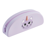 Miquelrius B2F - pouzdro se zipem Puppies Friends, kočka, fialové