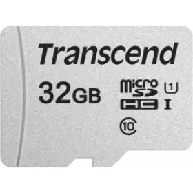 Transcend 300S 32GB / MicroSDHC / UHS-I U1 / Class 10 / R: 95MBps / W: 45MBps / + SD adaptér (TS32GUSD300S-A)