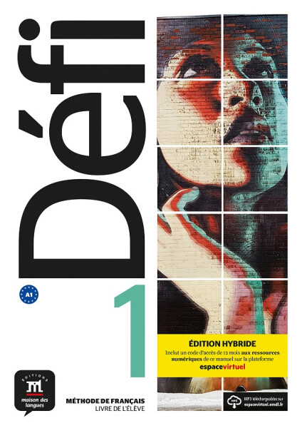 Défi 1 (A1) - Édition hybride Livre de l´éleve + Espacevirtuel (12 mois)