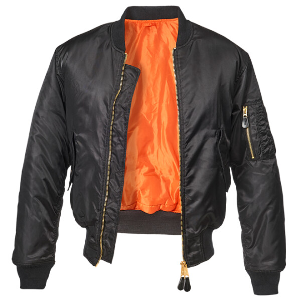 Brandit Bunda MA1 Bomber Jacket černá 7XL